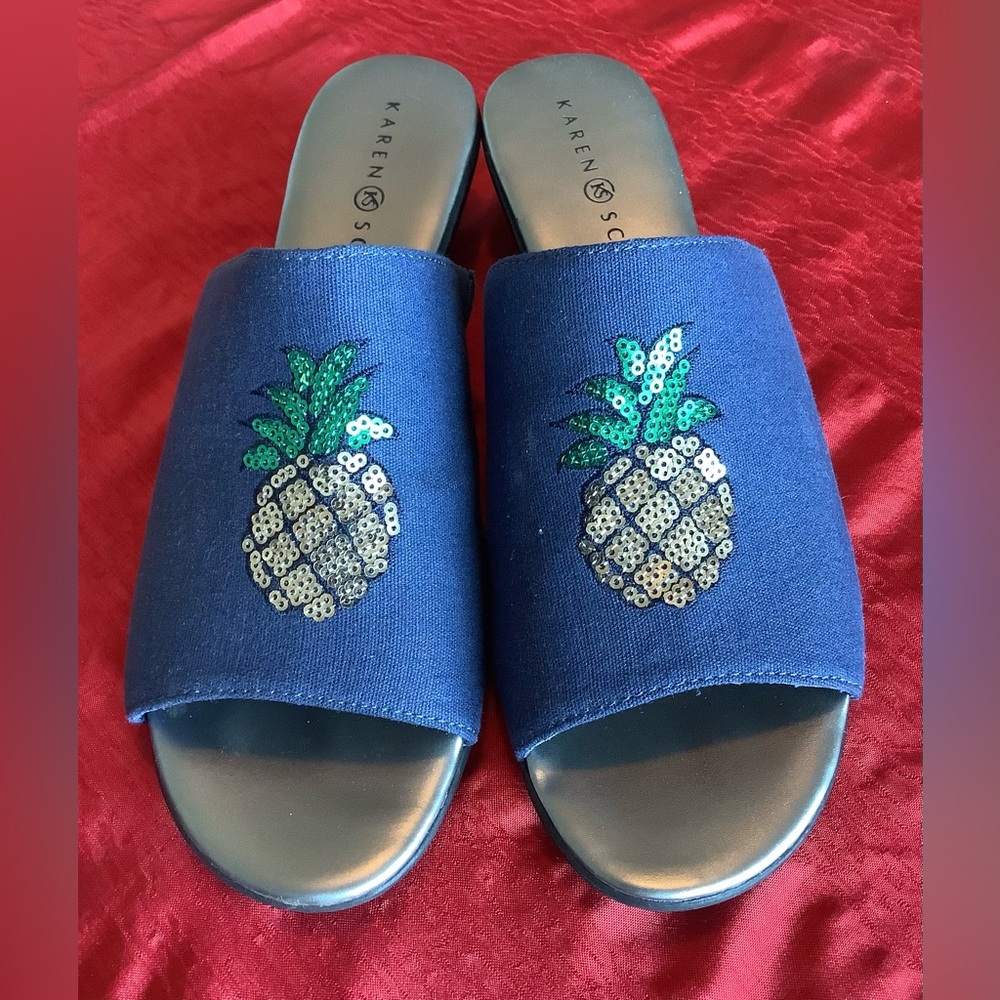 Karen Scott Low heel slides 8